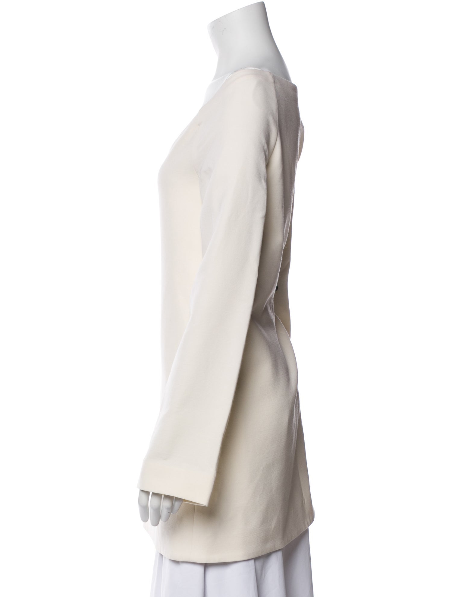 Brandon Maxwell Wool Mini Dress