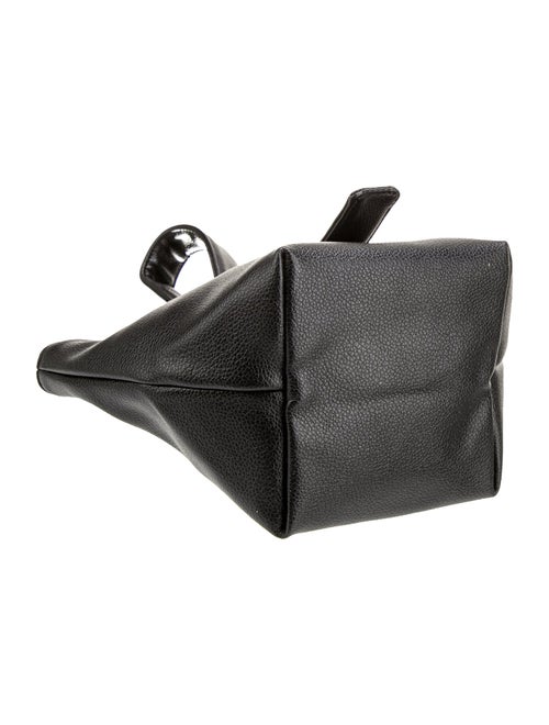 Brandon Maxwell Leather Top Handle Bag