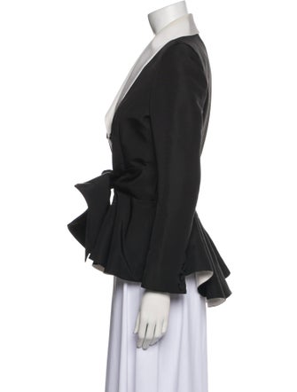 Brandon Maxwell Silk Blazer