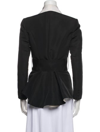 Brandon Maxwell Silk Blazer