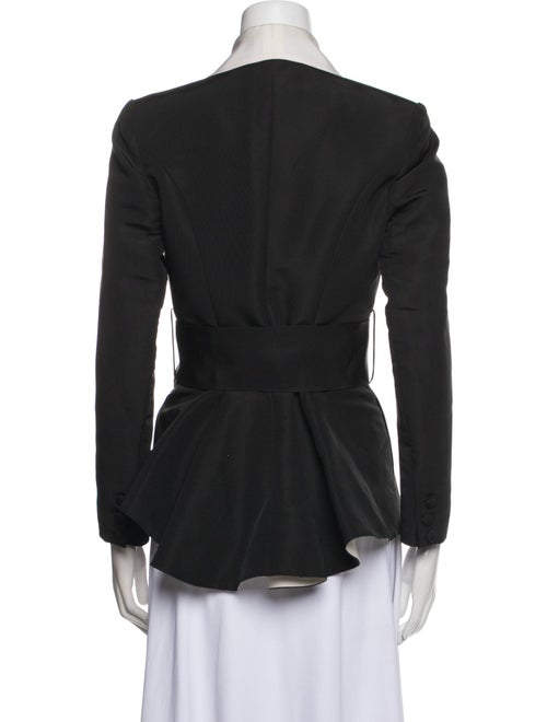 Brandon Maxwell Silk Blazer