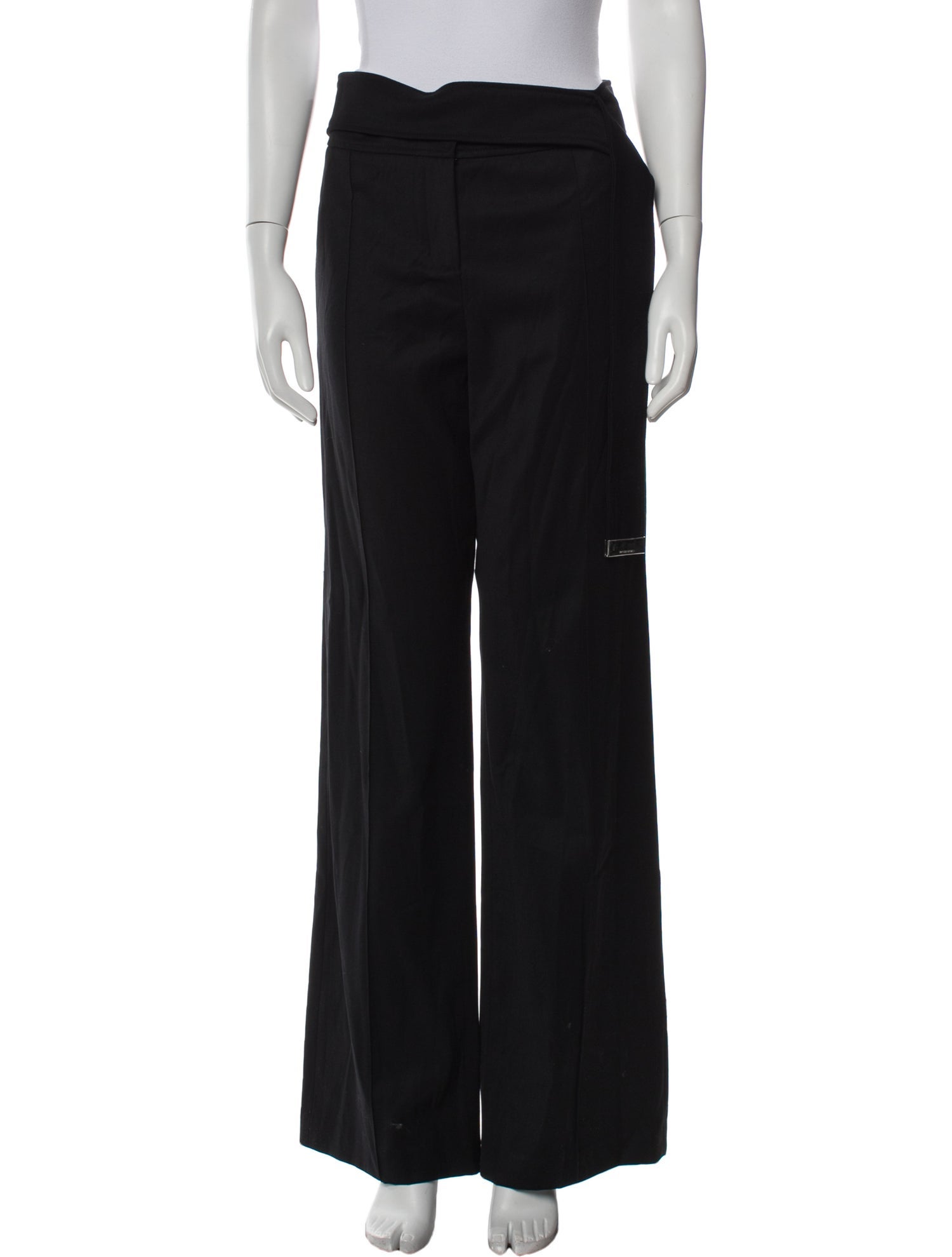 Brandon Maxwell Virgin Wool Wide Leg Pants w/ Tags