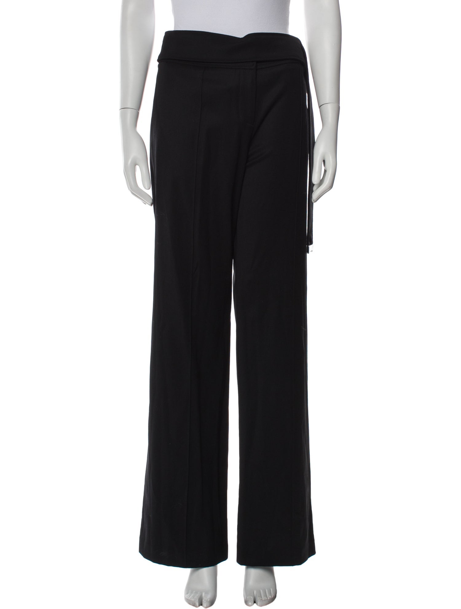 Brandon Maxwell Virgin Wool Wide Leg Pants w/ Tags