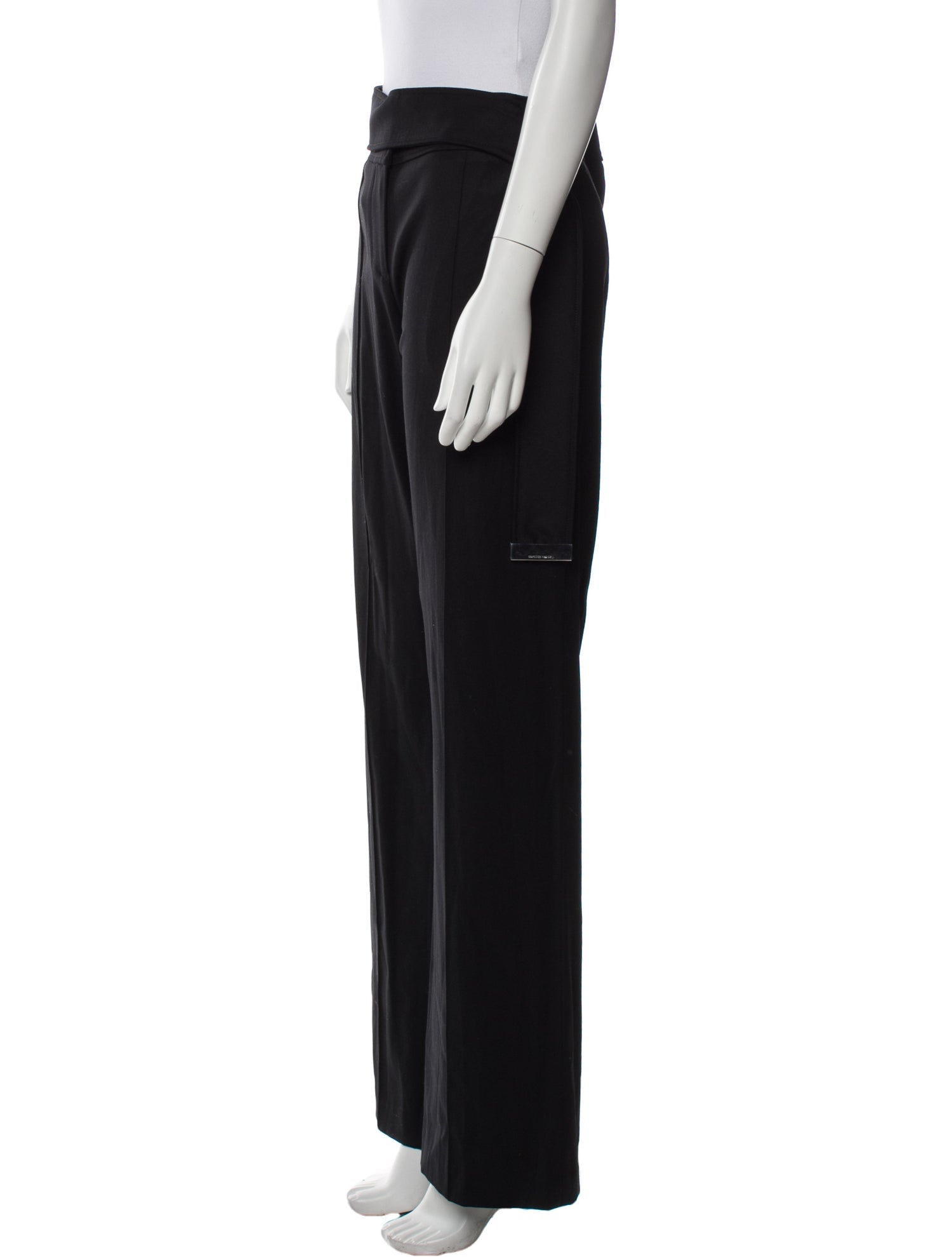 Brandon Maxwell Virgin Wool Wide Leg Pants w/ Tags