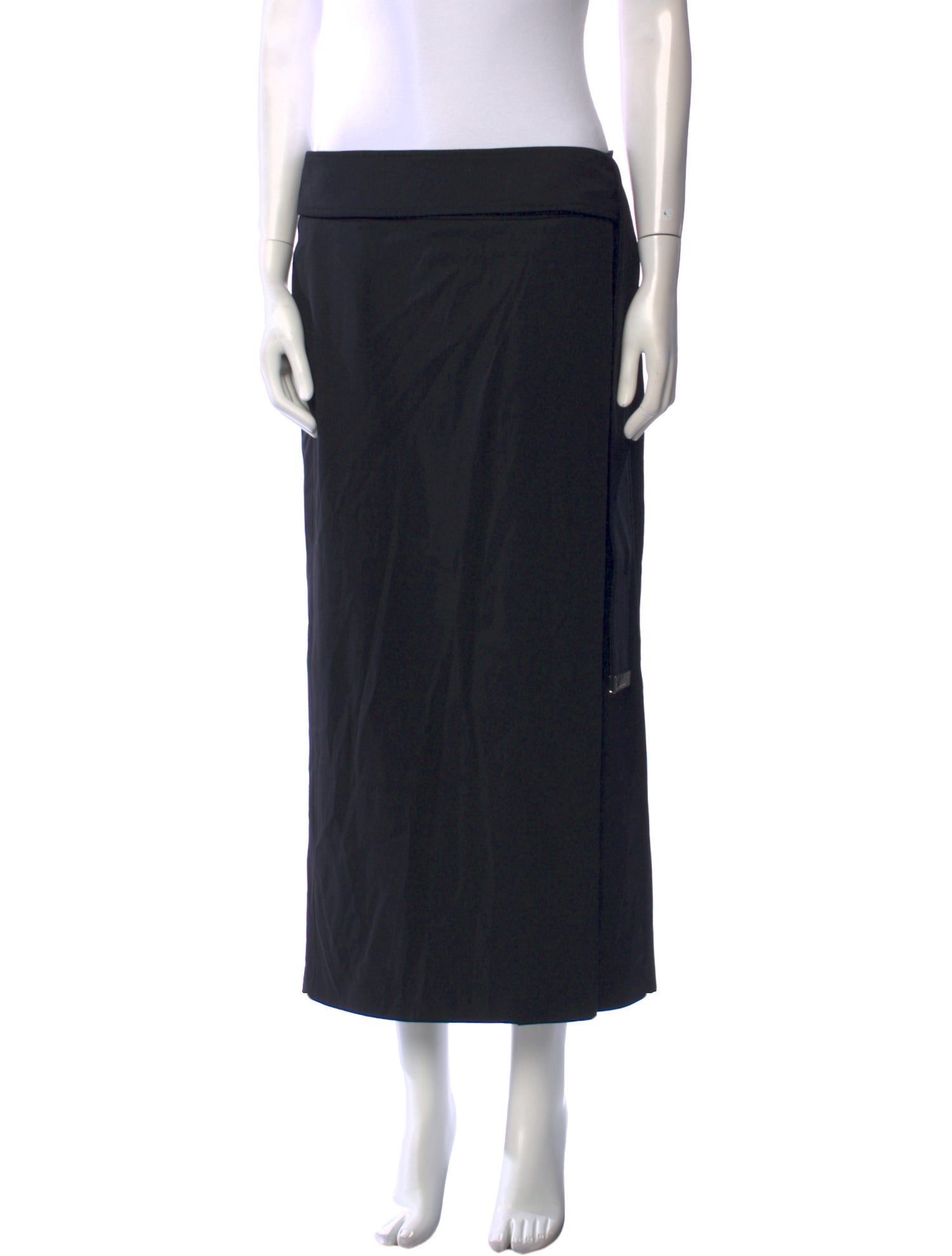 Brandon Maxwell Virgin Wool Midi Length Skirt w/ Tags