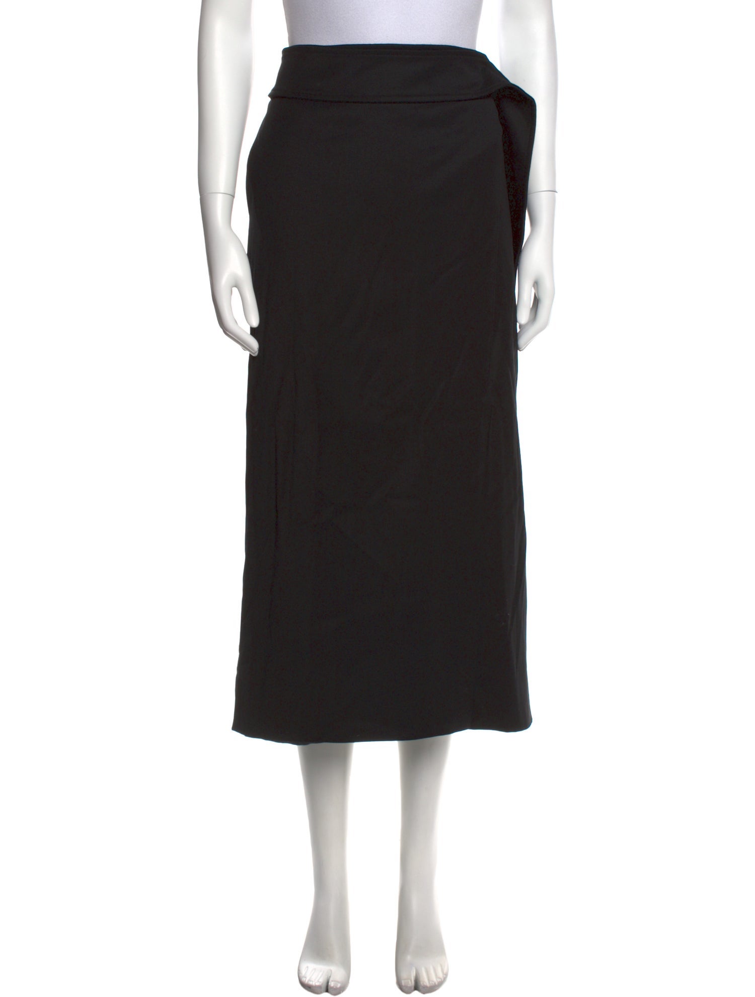 Brandon Maxwell Virgin Wool Midi Length Skirt w/ Tags