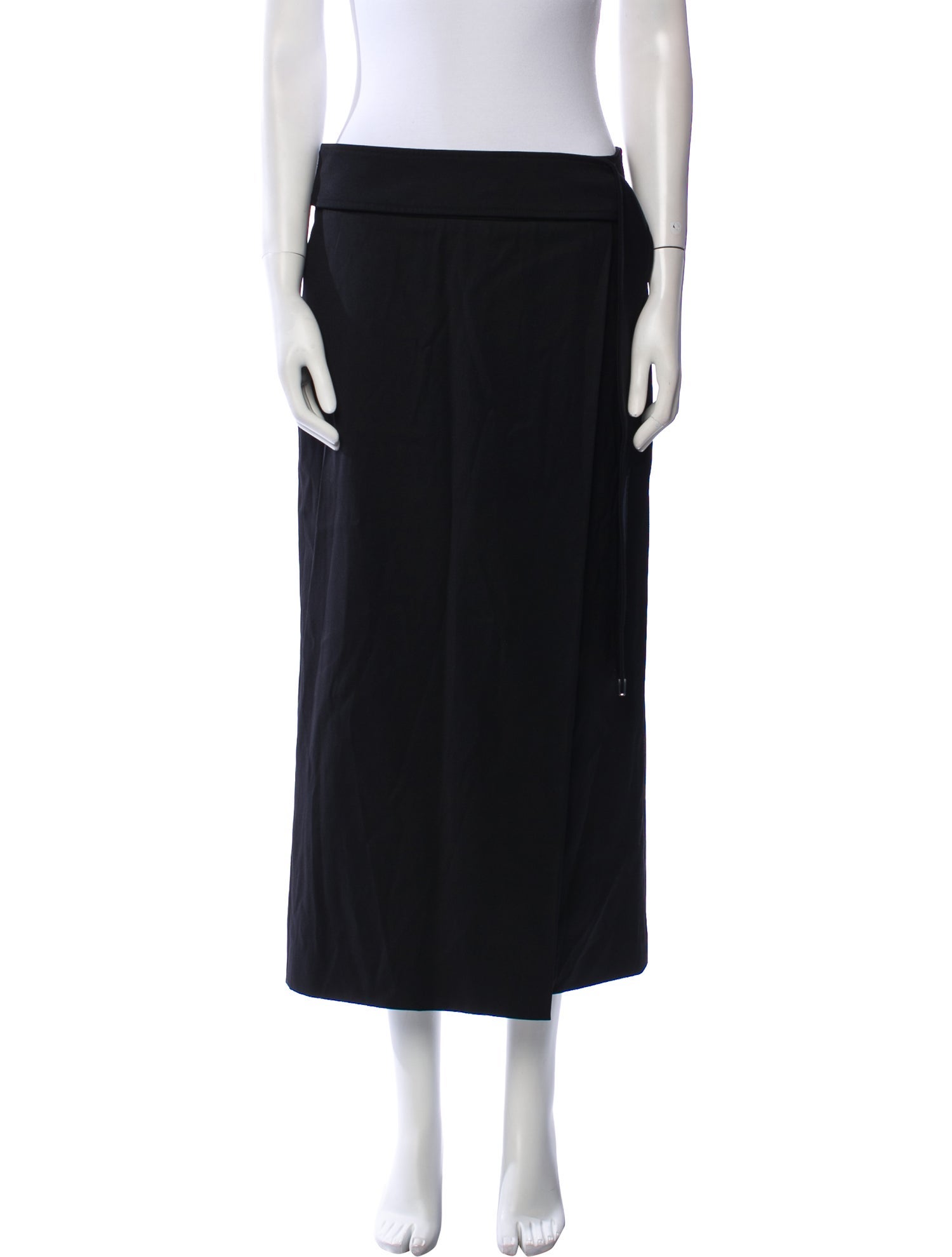 Brandon Maxwell Virgin Wool Midi Length Skirt w/ Tags