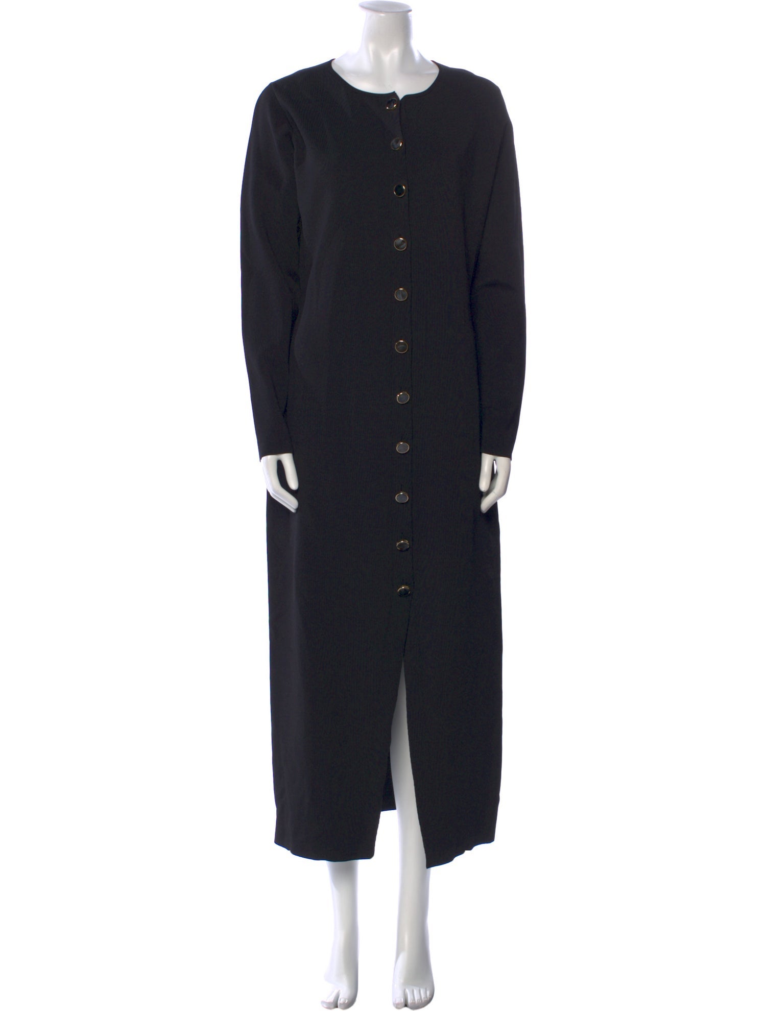 Brandon Maxwell Crew Neck Long Dress w/ Tags