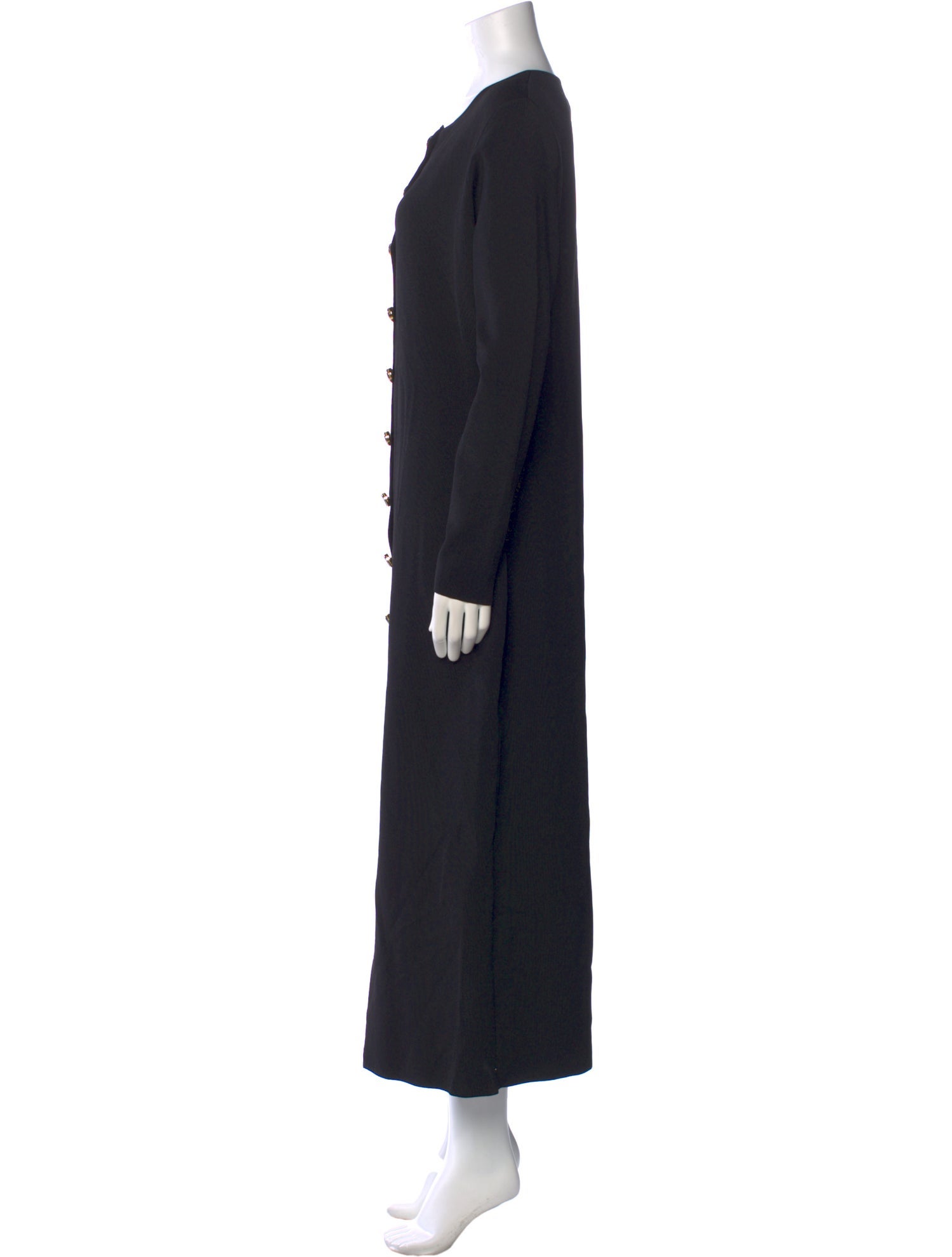 Brandon Maxwell Crew Neck Long Dress w/ Tags