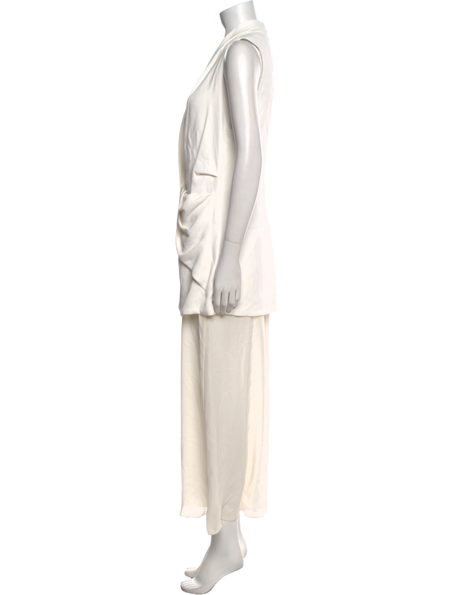 Brandon Maxwell Cowl Neck Long Dress w/ Tags