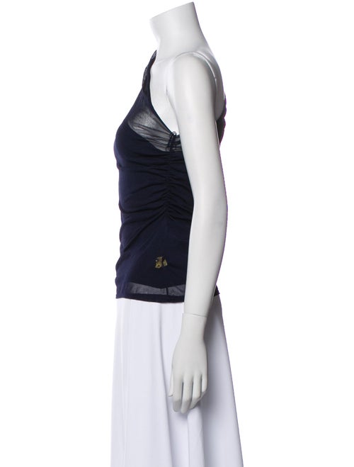 Brandon Maxwell One-Shoulder Sleeveless Top