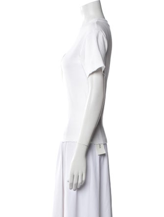 Brandon Maxwell Graphic Print Crew Neck T-Shirt