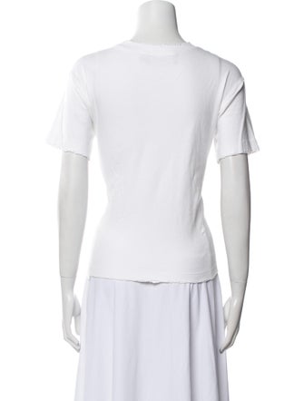 Brandon Maxwell Graphic Print Crew Neck T-Shirt