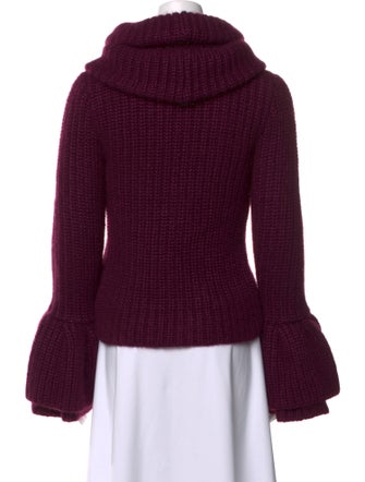 Brandon Maxwell Silk Turtleneck Sweater