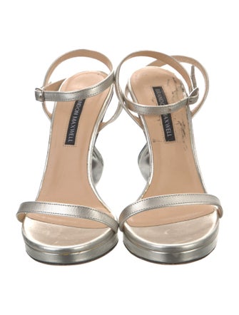 Brandon Maxwell Leather Sandals