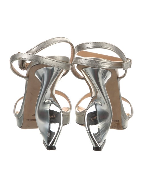 Brandon Maxwell Leather Sandals
