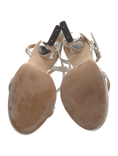 Brandon Maxwell Leather Sandals