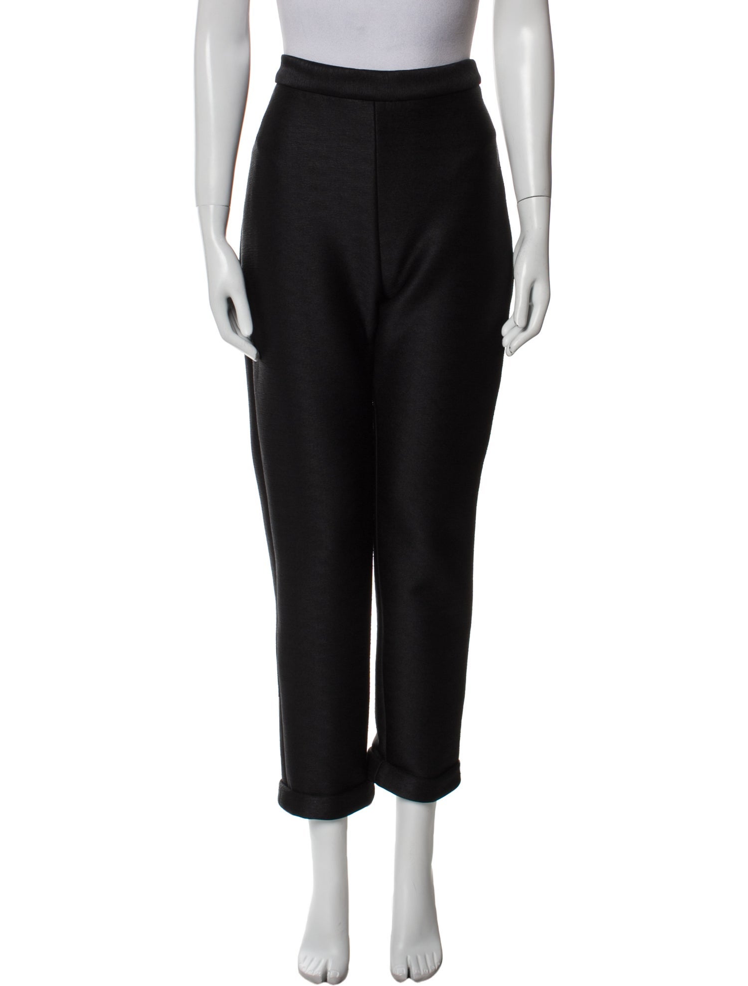Brandon Maxwell Virgin Wool Straight Leg Pants
