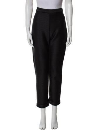 Brandon Maxwell Virgin Wool Straight Leg Pants
