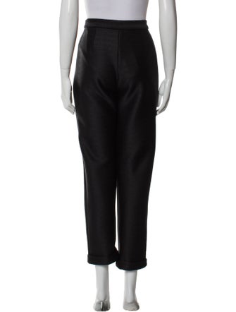 Brandon Maxwell Virgin Wool Straight Leg Pants