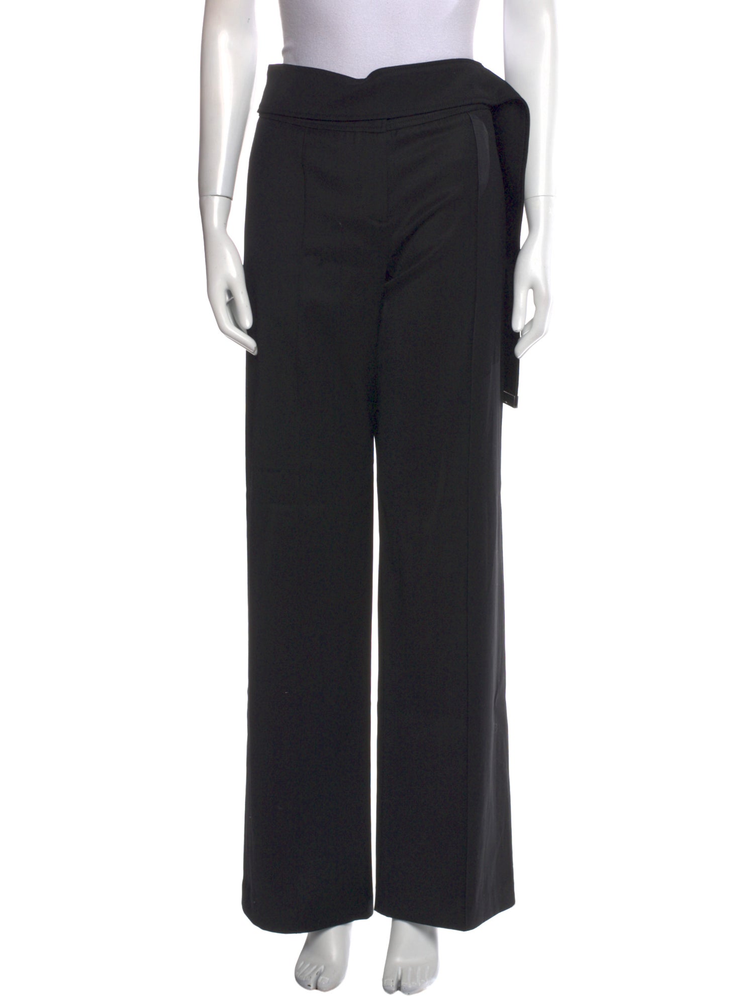 Brandon Maxwell Virgin Wool Wide Leg Pants w/ Tags