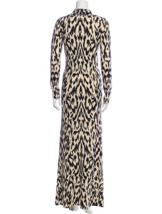 Brandon Maxwell Cashmere Long Dress