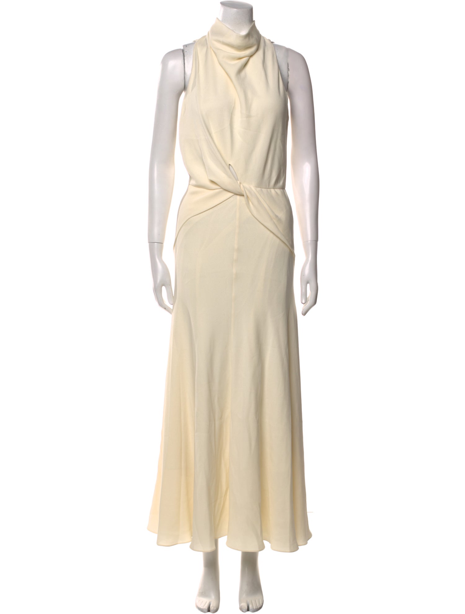 Brandon Maxwell Silk Long Dress w/ Tags
