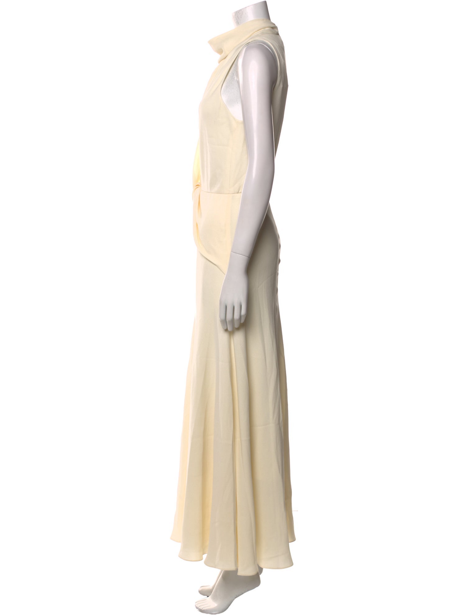 Brandon Maxwell Silk Long Dress w/ Tags