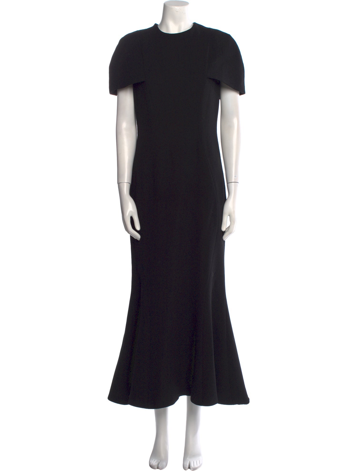 Brandon Maxwell Wool Long Dress