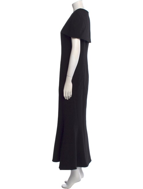 Brandon Maxwell Wool Long Dress