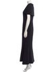 Brandon Maxwell Wool Long Dress