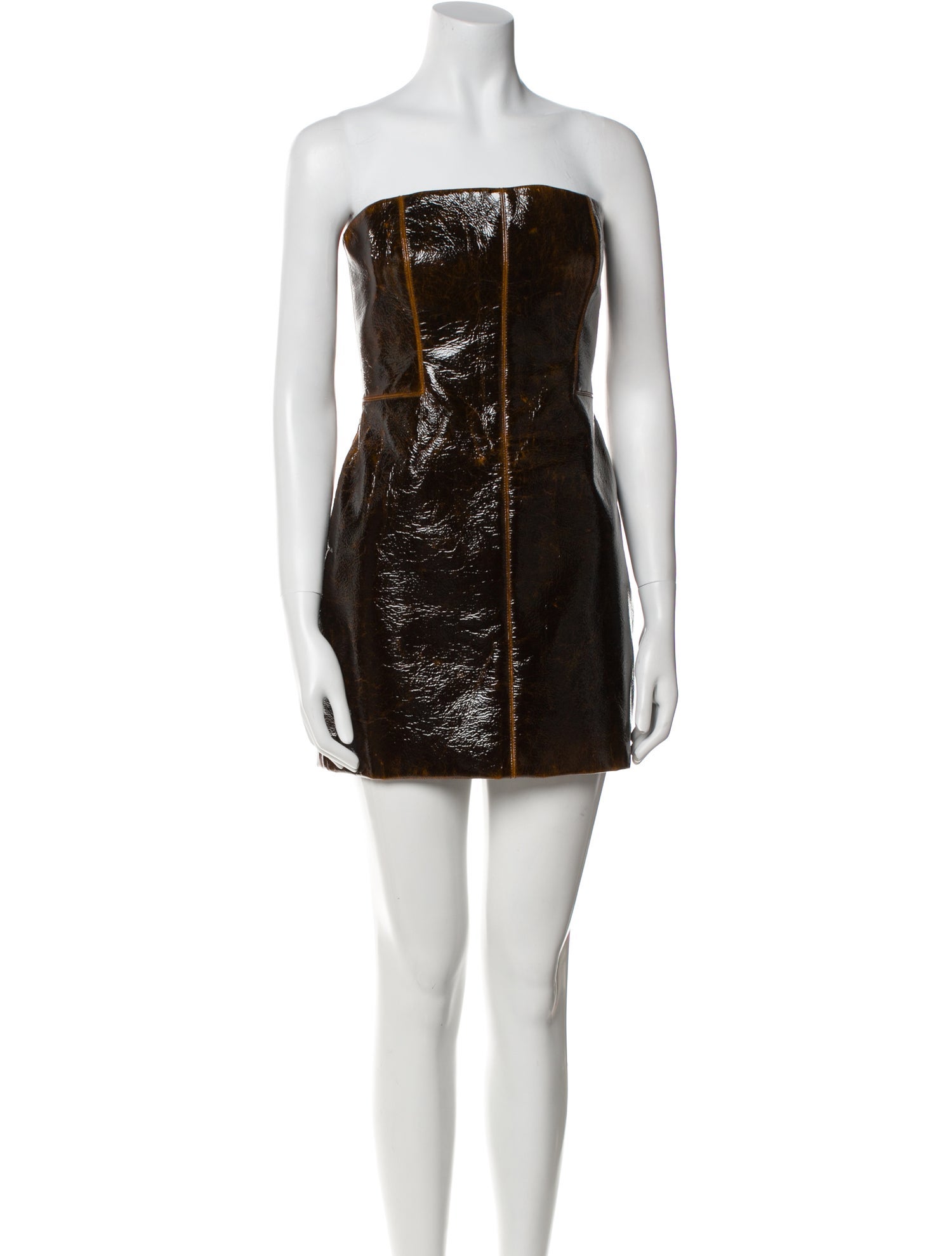 Brandon Maxwell Wool Mini Dress w/ Tags