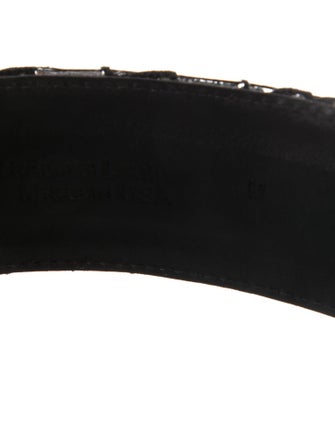 Brandon Maxwell Wide Leather Belt