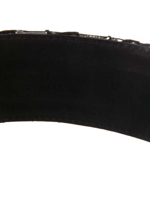 Brandon Maxwell Wide Leather Belt