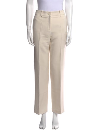 Brandon Maxwell Wool Wide Leg Pants