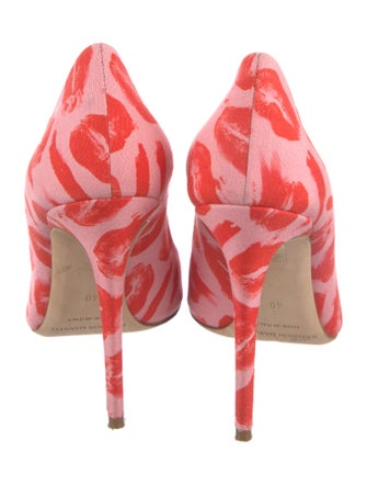 Brandon Maxwell Printed Pumps