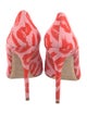 Brandon Maxwell Printed Pumps