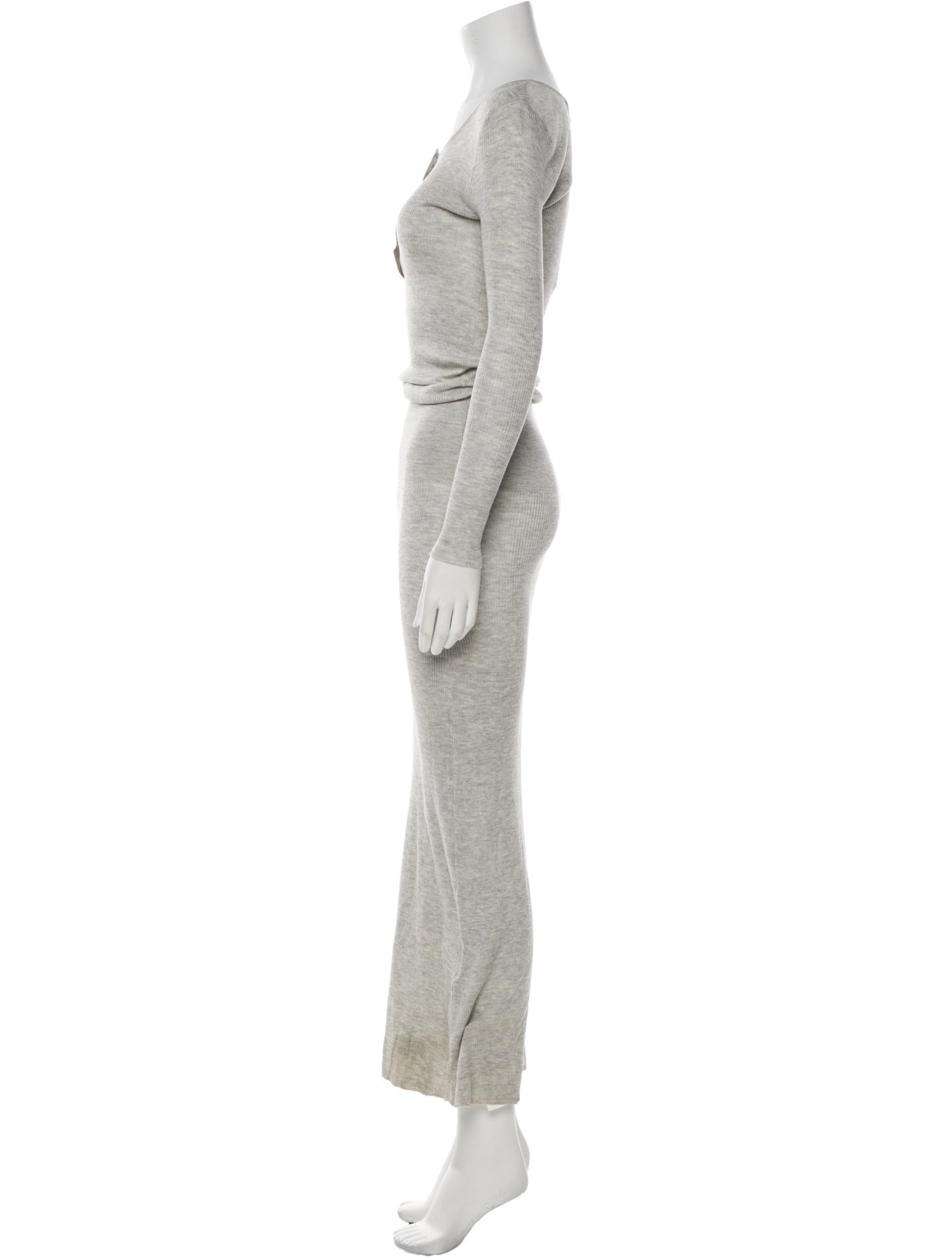 Brandon Maxwell Silk Long Dress w/ Tags