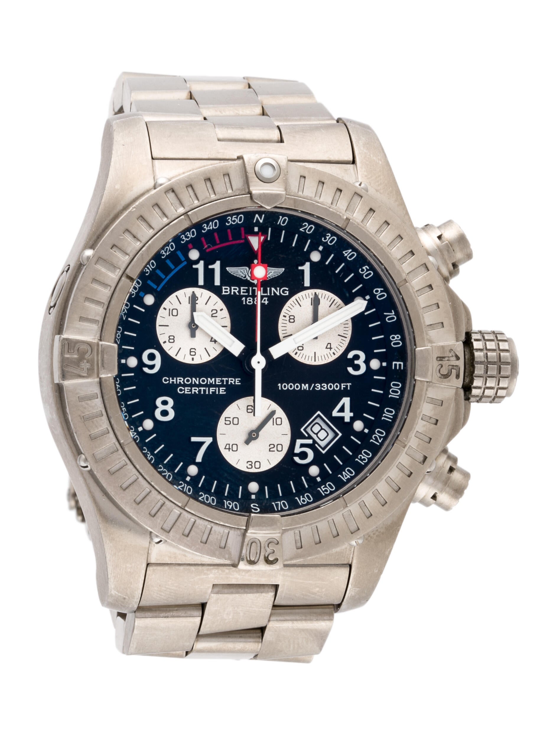 Breitling Chronomat Automatic Watch 61950 - Black - BRE20204 | The RealReal