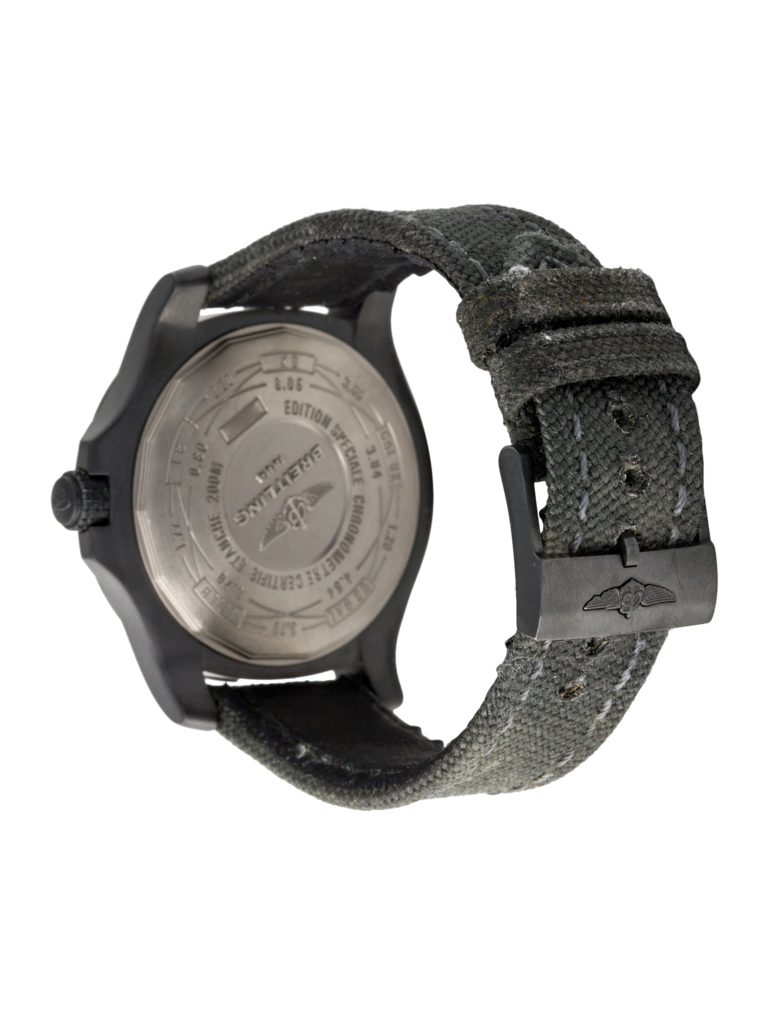 Breitling Orologio da uomo Avenger BlackBird V1731010/BD12-100W, nero