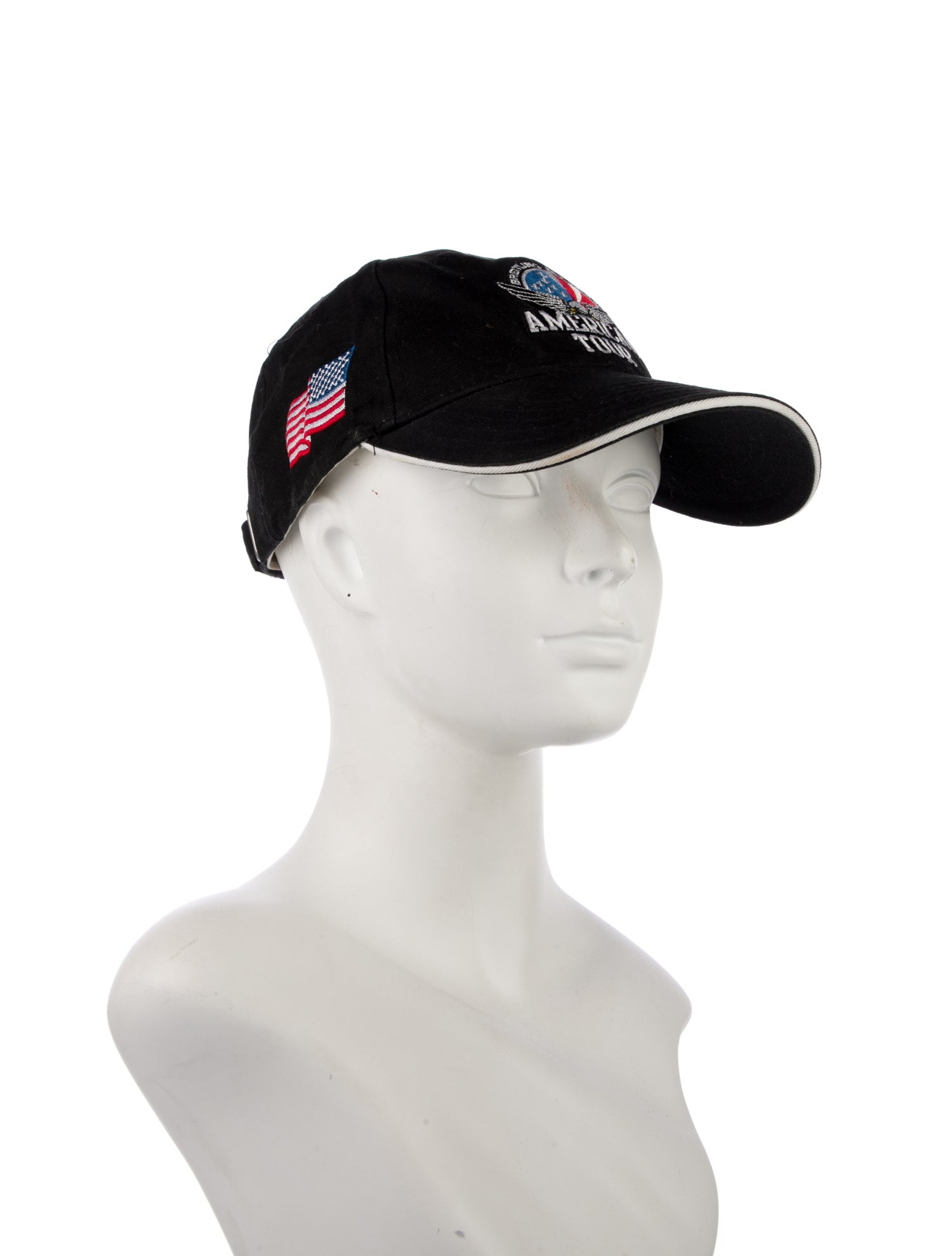 Breitling black pattern baseball cap