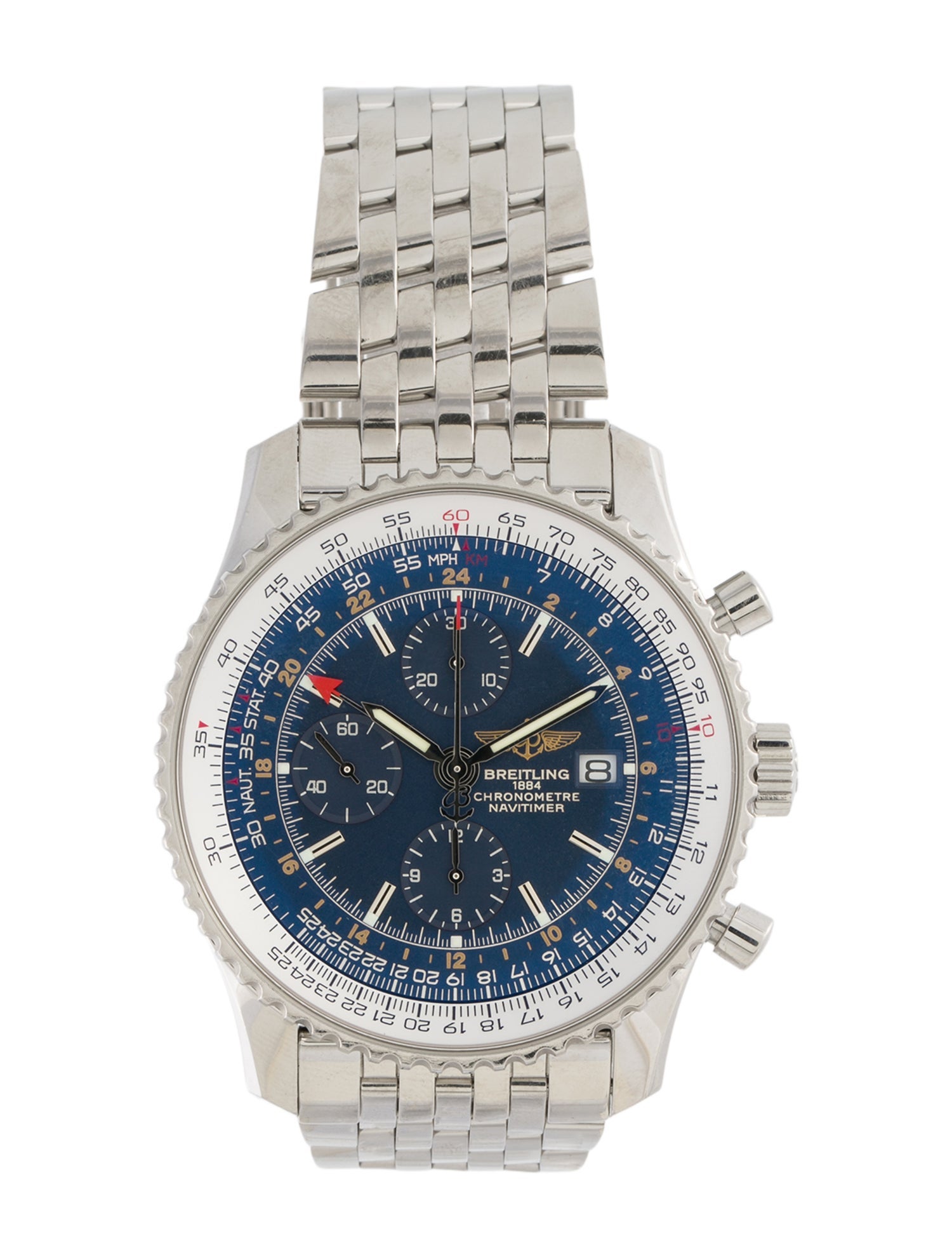 Breitling Navitimer WorldTimer Watch