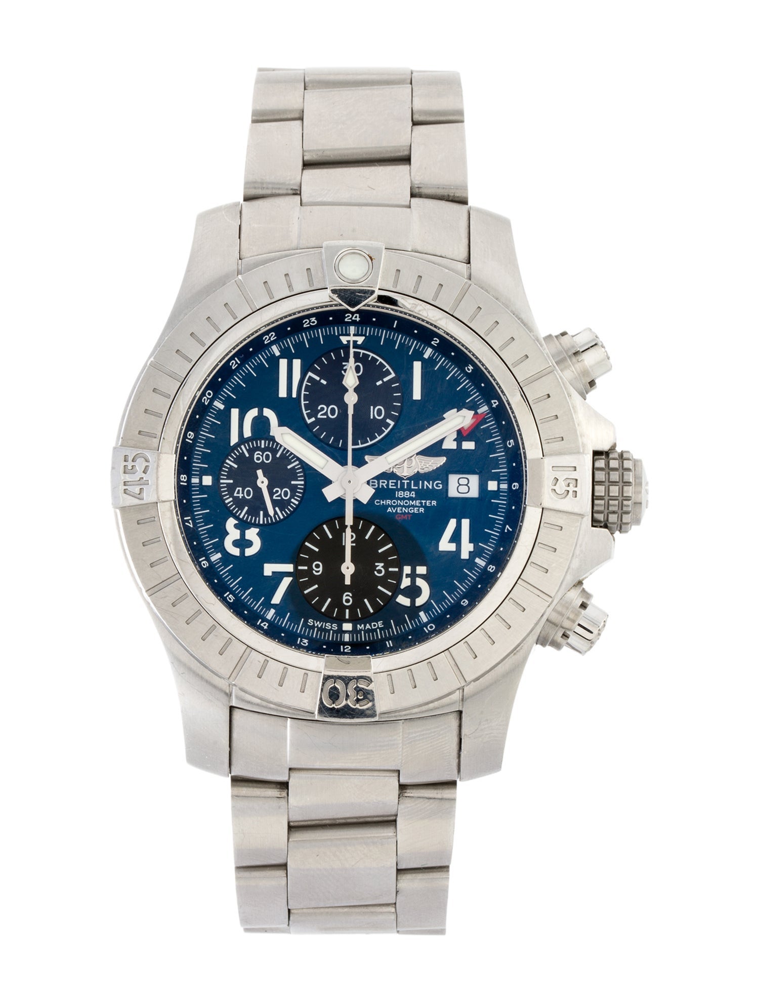 Breitling Avenger Chronograph GMT Watch