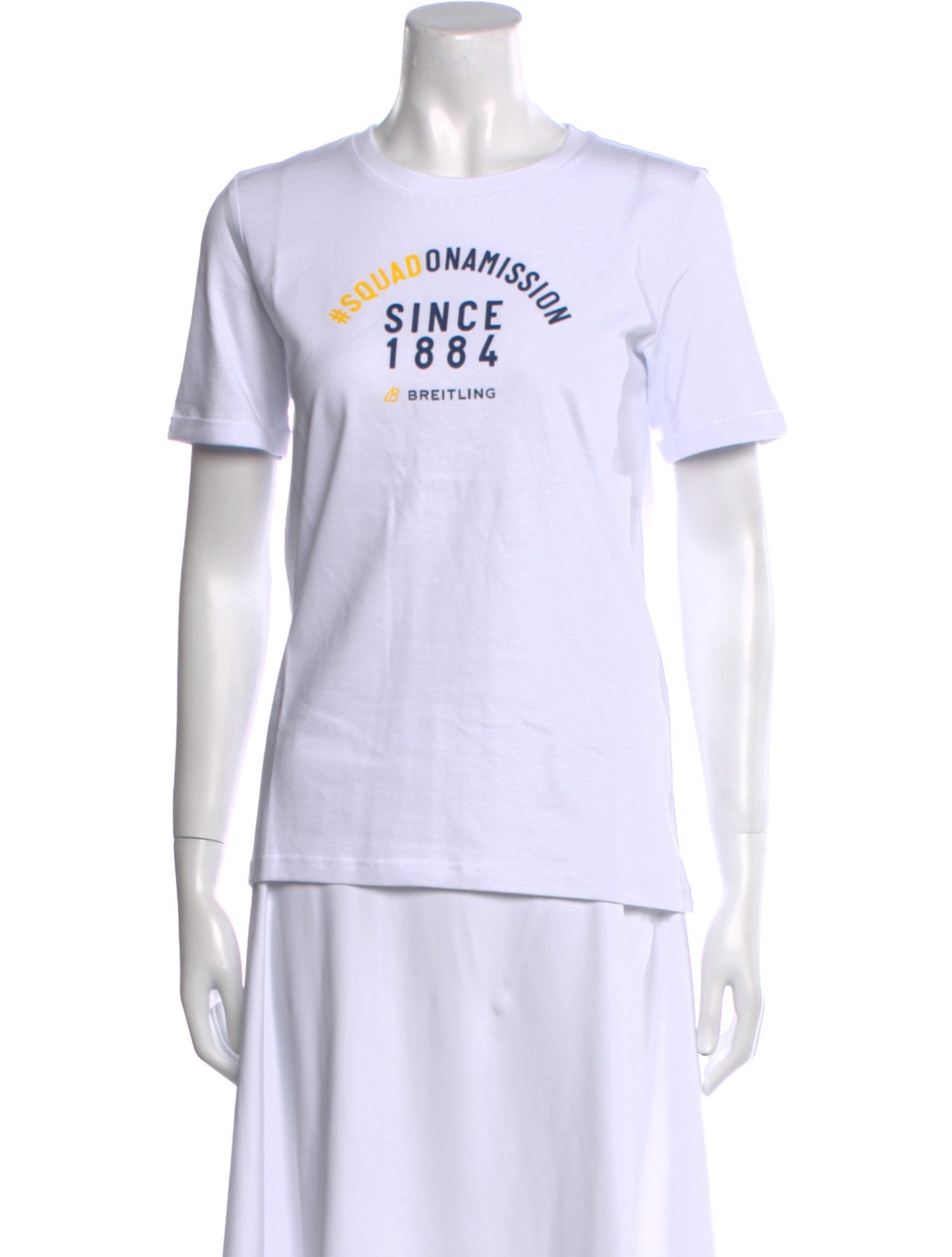 Breitling Graphic Print Crew Neck T-Shirt