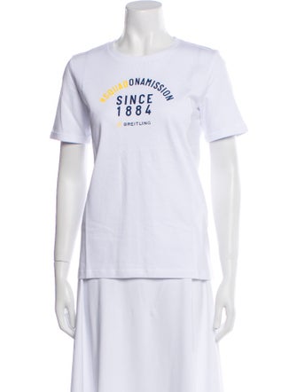 Breitling Graphic Print Crew Neck T-Shirt