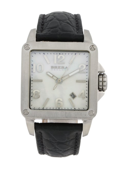 Brera Orologi White Exotic Dial Quartz Watch