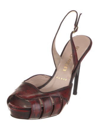 Bruno Frisoni Leather Slingback Sandals
