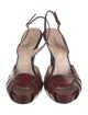 Bruno Frisoni Leather Slingback Sandals