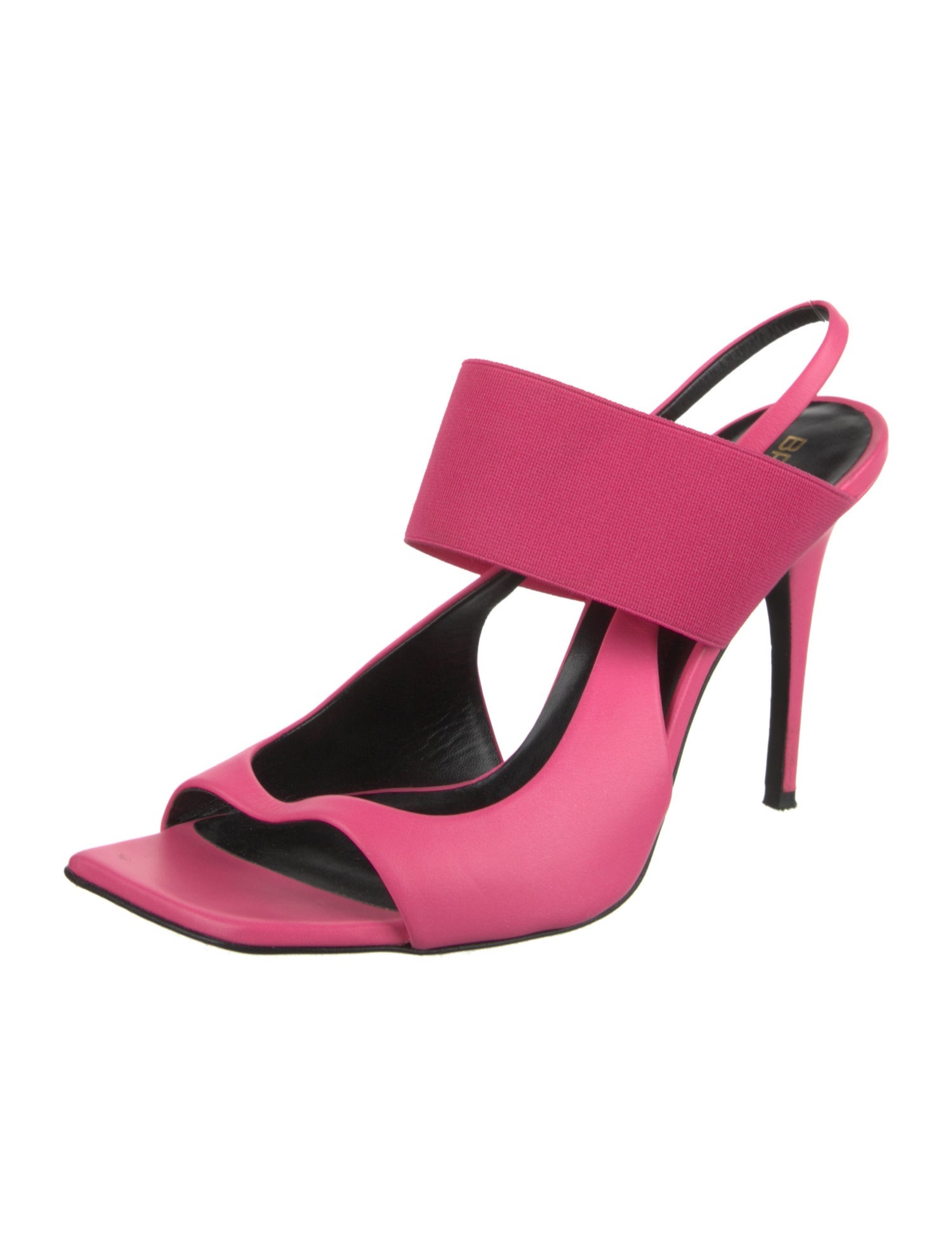 Bruno Frisoni Leather Printed Slingback Sandals