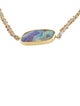 Brooke Gregson 18K Boulder Opal Ellipse Charm Bracelet